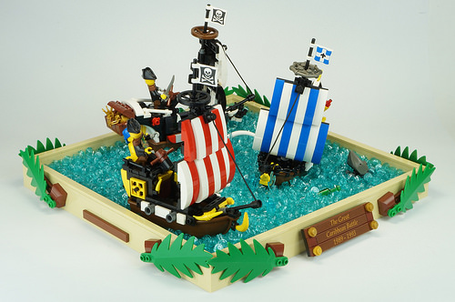 lego pirate sea battle